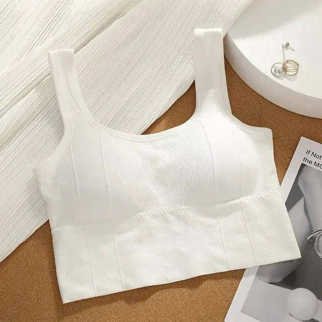 Mandotos Women's Seamless Yoga Breathable Sports Bra