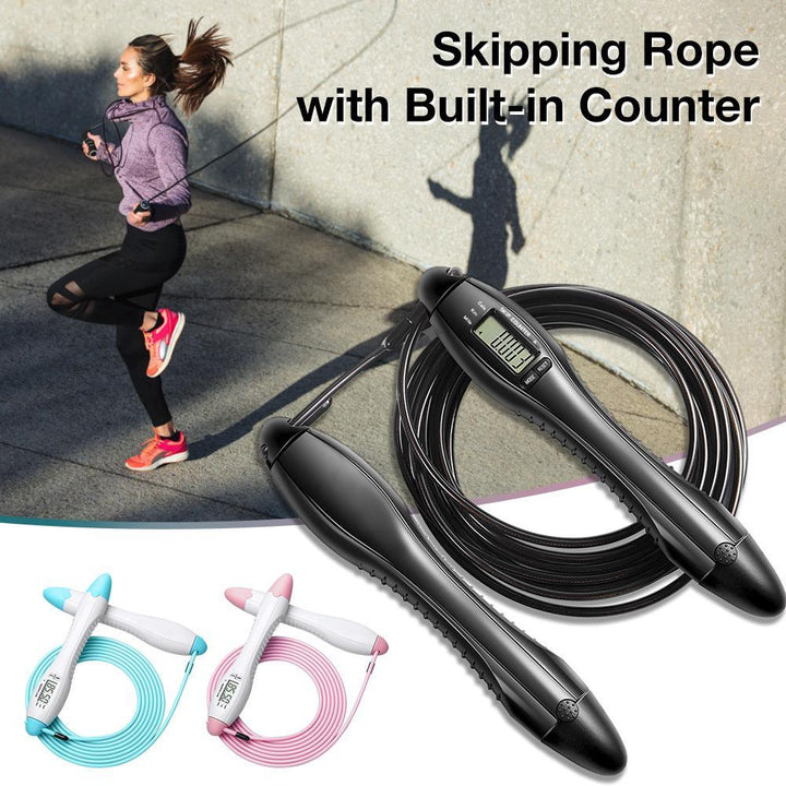 Built-in Rolling Pin Counter Jump Rope Speed Rope For Boxing Jumping Training