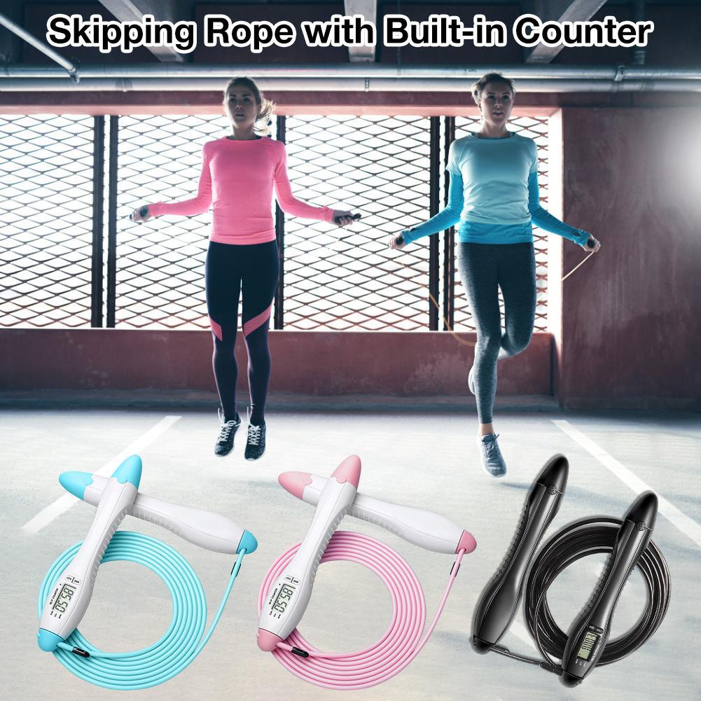 Built-in Rolling Pin Counter Jump Rope Speed Rope For Boxing Jumping Training
