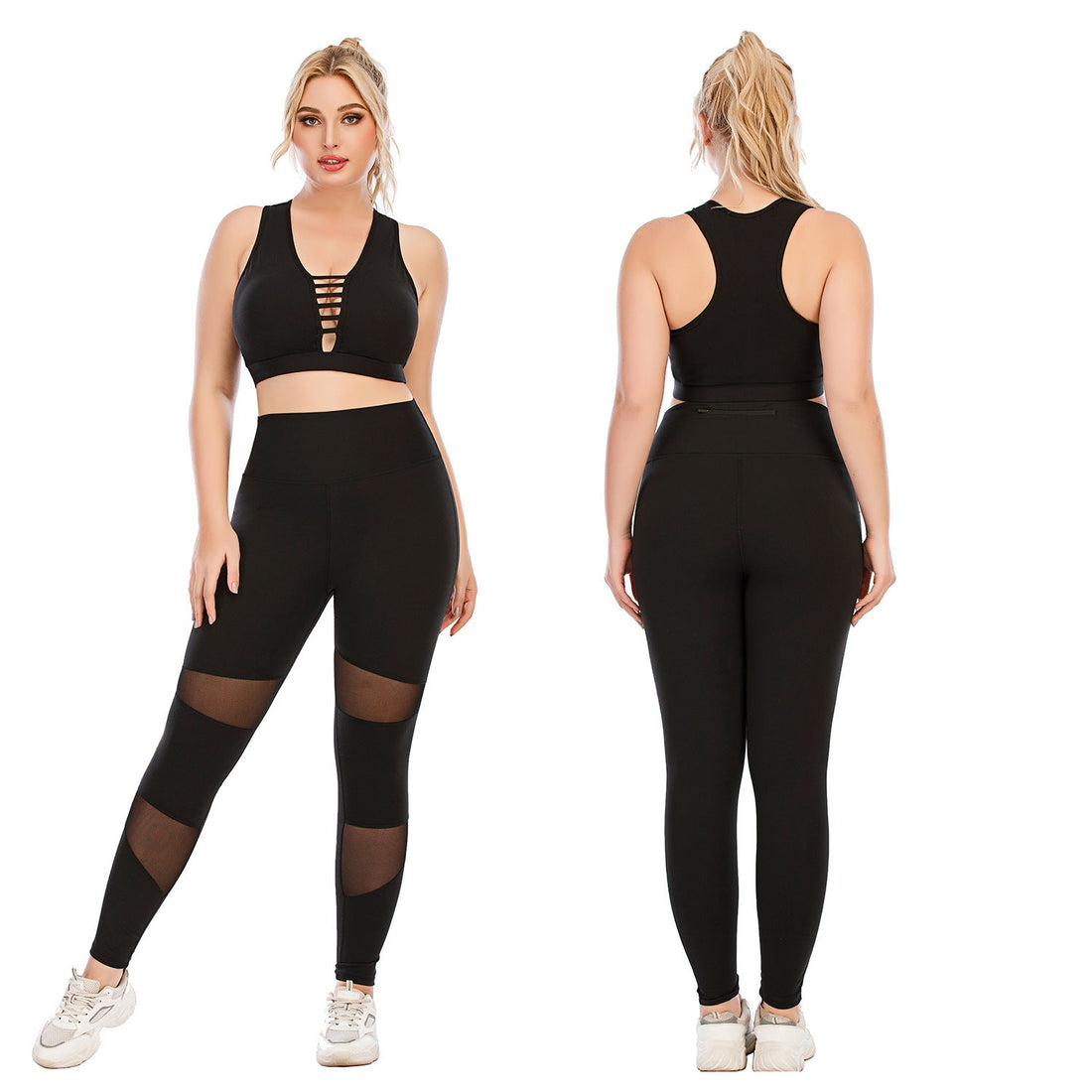 Women's Workout Suit Plus Size Yoga Clothes