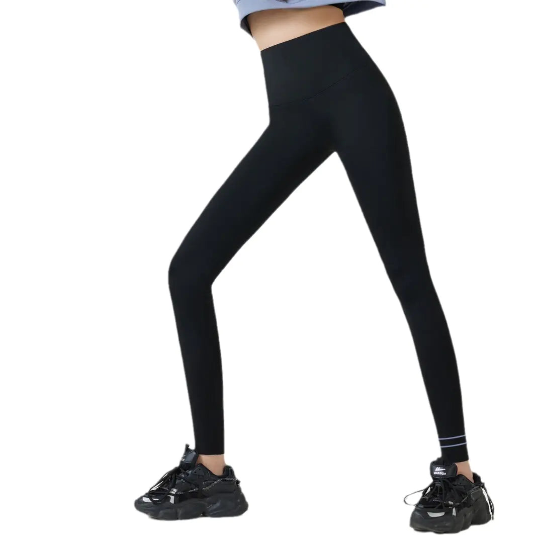 Women's Silk Cashmere Fleece-Lined Yoga Pants