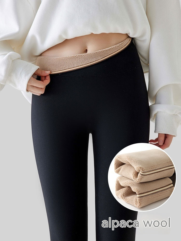 Women's Fleece-Lined High-Waist Hip-Lift Leggings