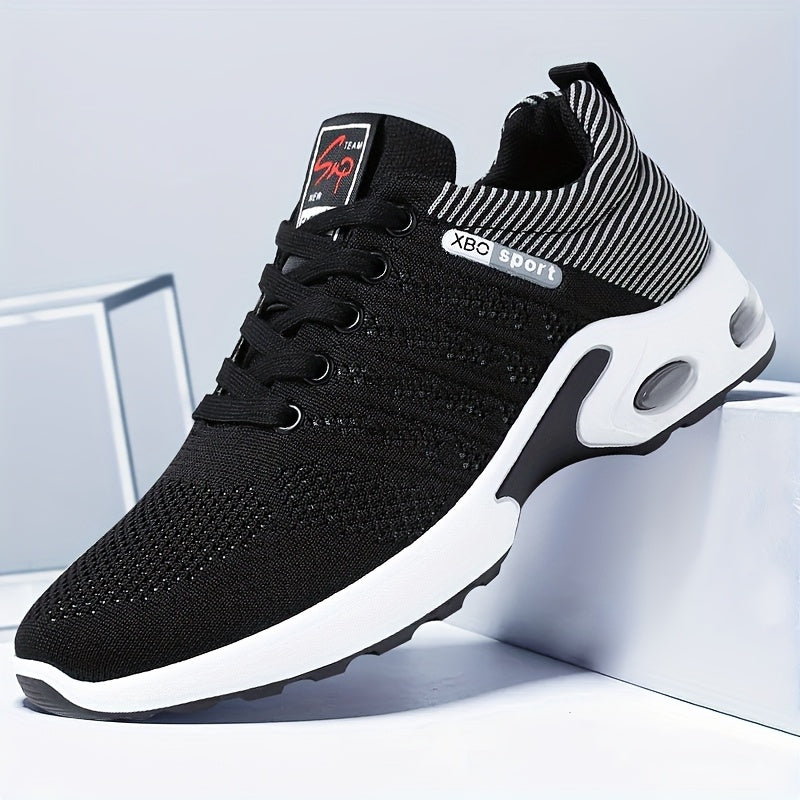 Men's Blue White Red Lightweight Sport Shoes for Adventure