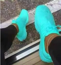 Women's Thick-Soled Fly-Woven Mesh Breathable Sneakers