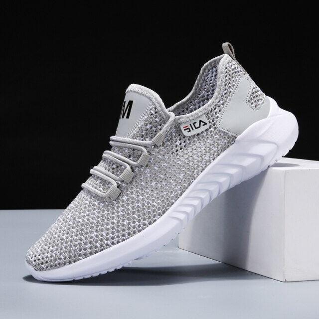 Men's Summer Mesh Sports Non-Slip Breathable Walking Running Sneakers