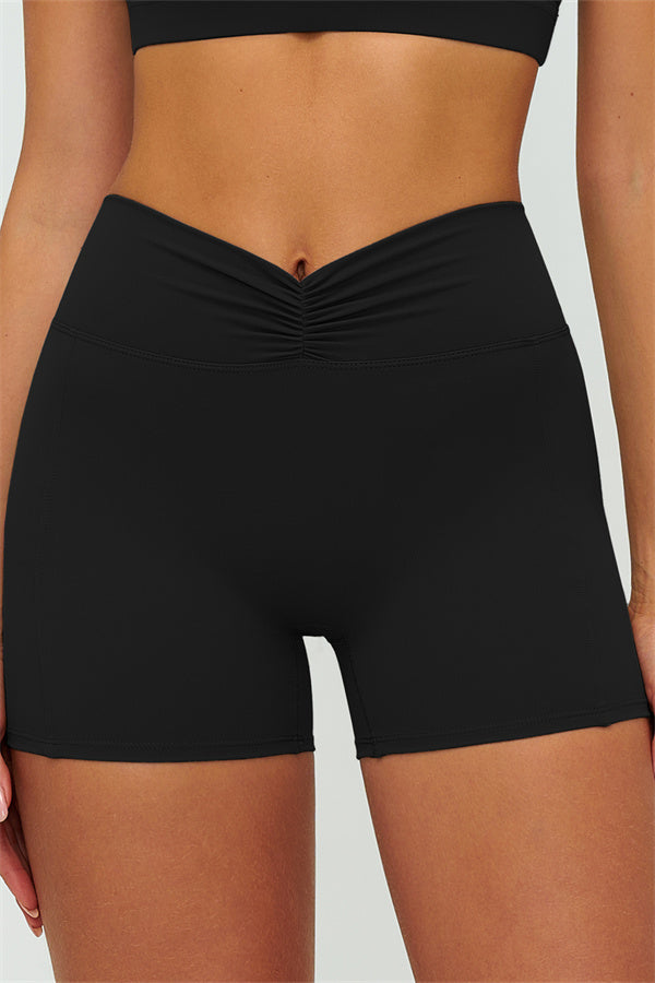 Women's The Lushness Long Sleeve Crop Top Shorts 2-Piece Set