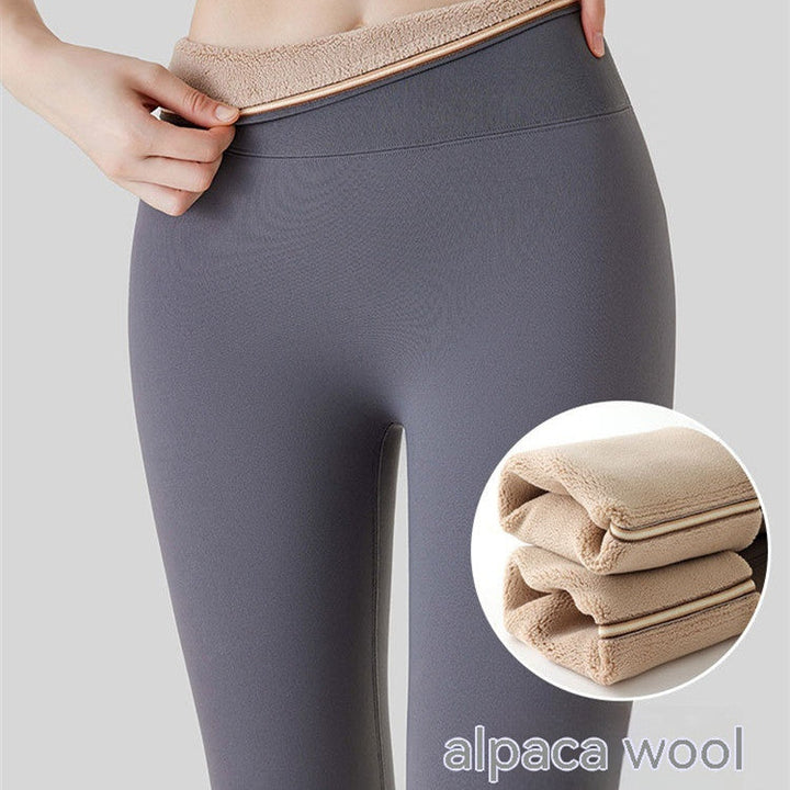 Women's Fleece-Lined High-Waist Hip-Lift Leggings