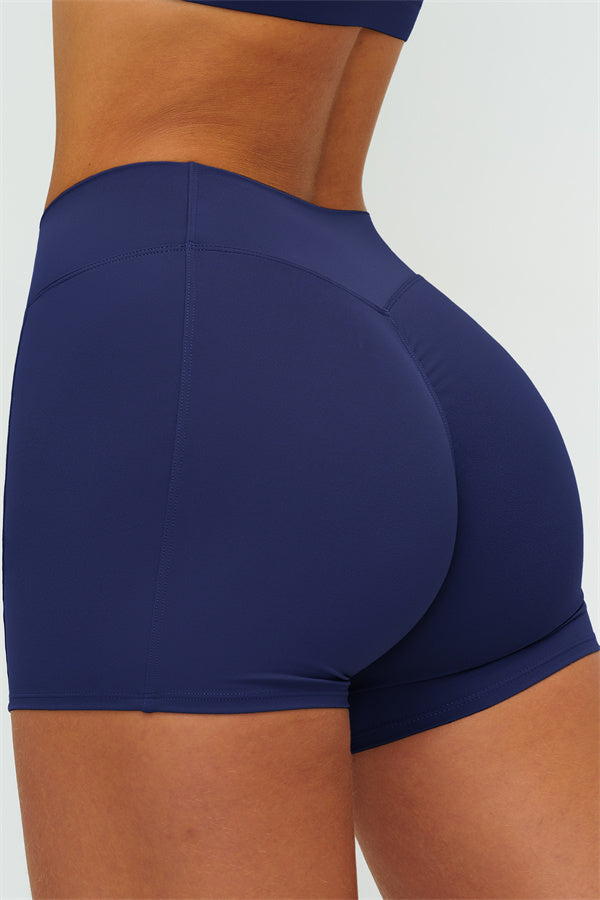 Women's The Lushness Long Sleeve Crop Top Shorts 2-Piece Set