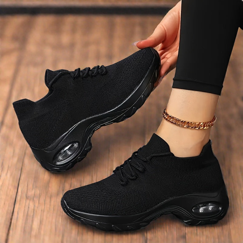 Women's Lightweight Cushioned Comfort Breathable Arch Sneakers
