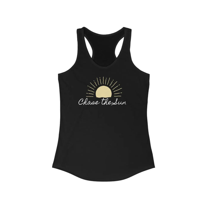 Women's Ideal Racerback Tank Top- Chase the Sun Athletic