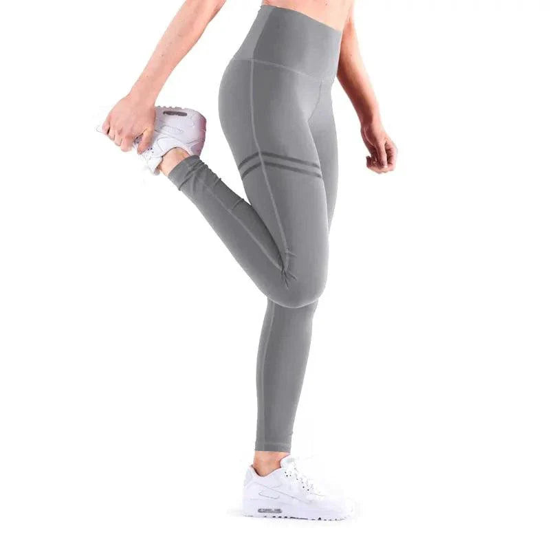 Women's Chic Gold Print Leggings