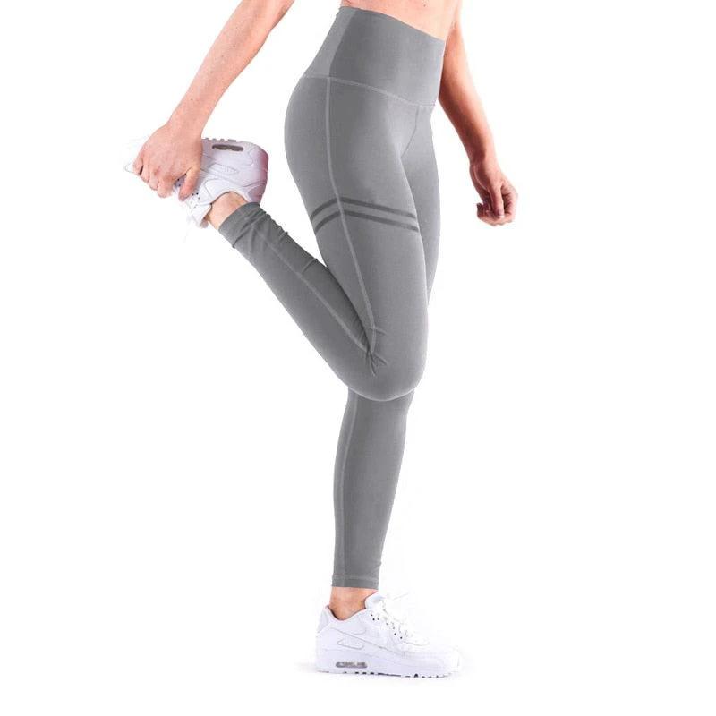 Women's Chic Gold Print Leggings