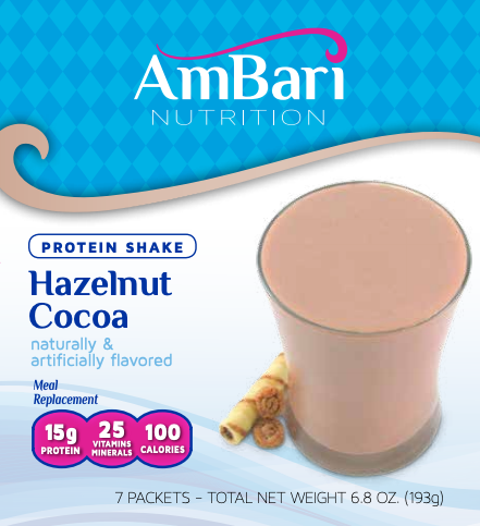 AmBari Hazelnut Cocoa Shake