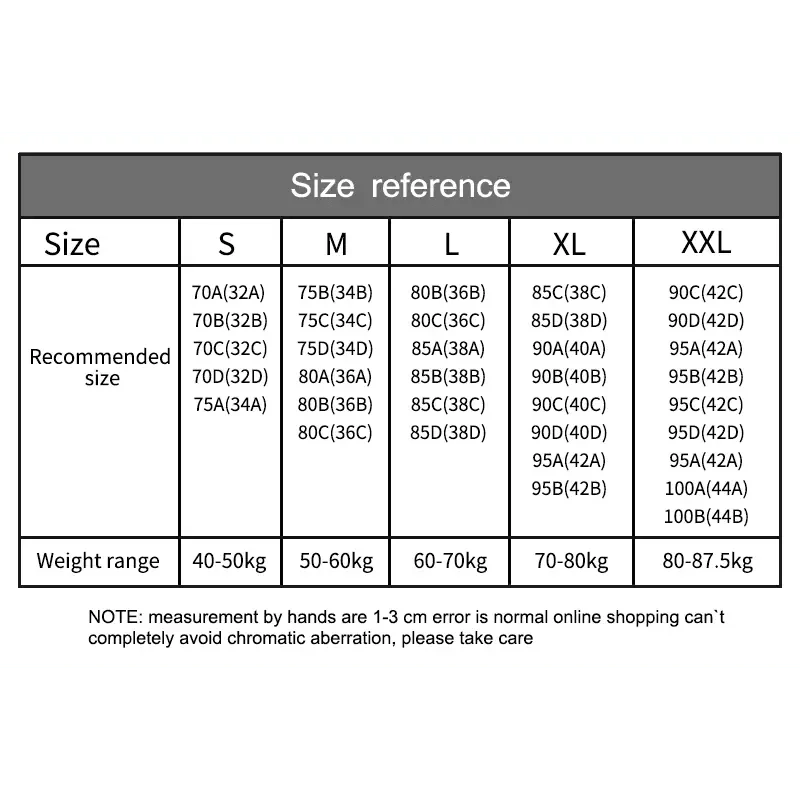 Comfortable High Quality Women's Wire-Free Padded Zipper Sports Bras Plus Size S-2XL
