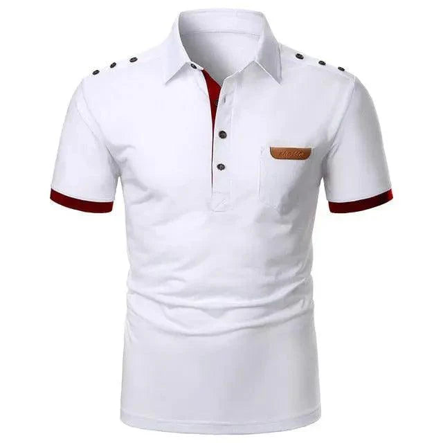 Cool Polo Men's Slim Fit Short Sleeve Shirt