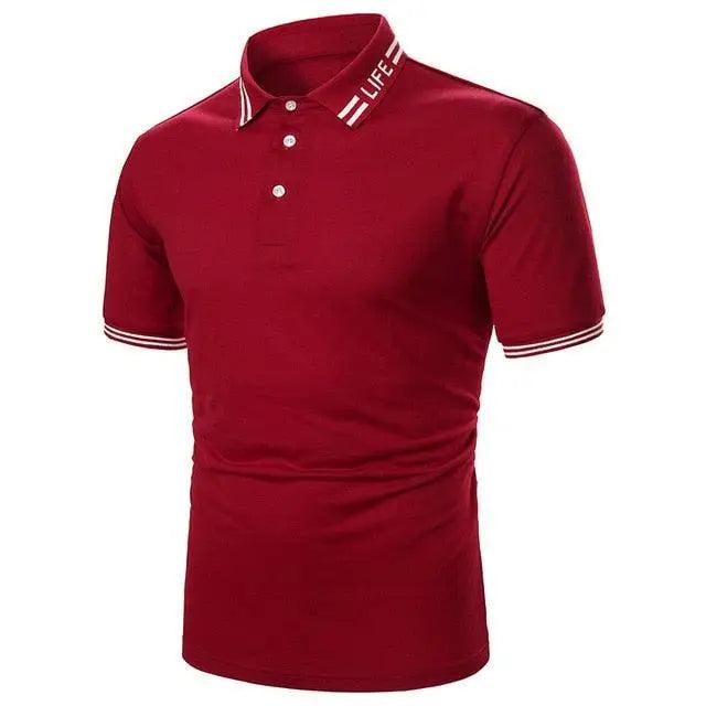 Cool Polo Men's Slim Fit Short Sleeve Shirt
