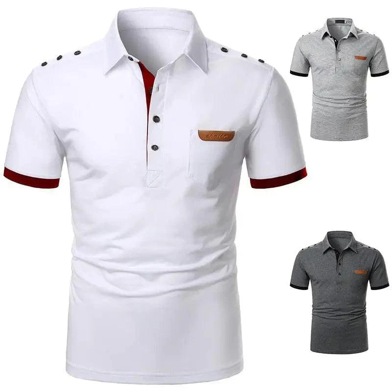 Cool Polo Men's Slim Fit Short Sleeve Shirt