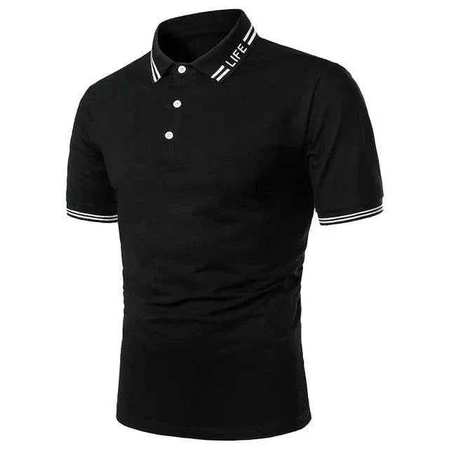 Cool Polo Men's Slim Fit Short Sleeve Shirt