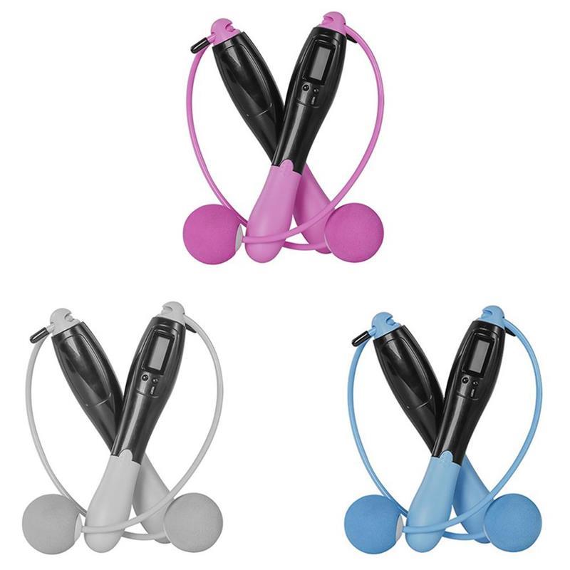 Cordless Jump Ropes Smart Electronic Digital Wireless Skip Rope Calorie Consumption Jumping Rope For Fitness Exercise