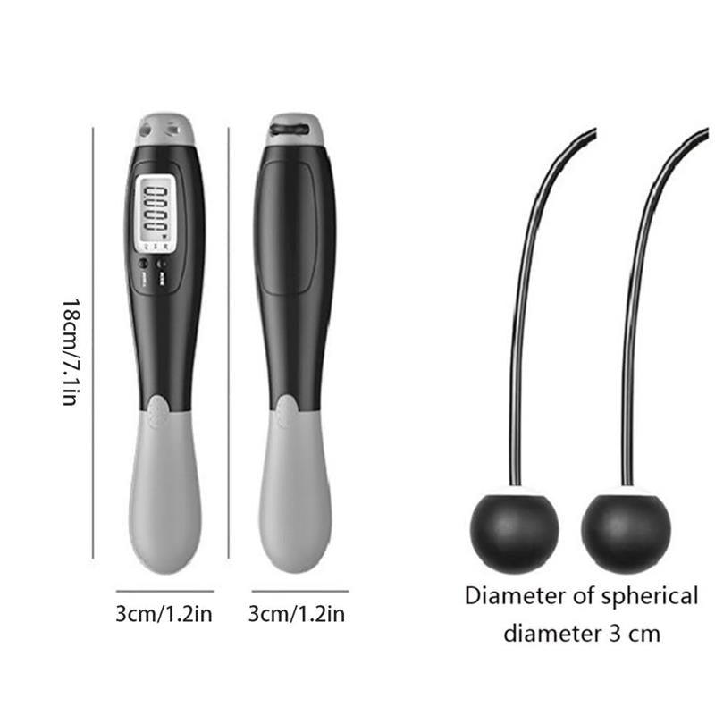 Cordless Jump Ropes Smart Electronic Digital Wireless Skip Rope Calorie Consumption Jumping Rope For Fitness Exercise