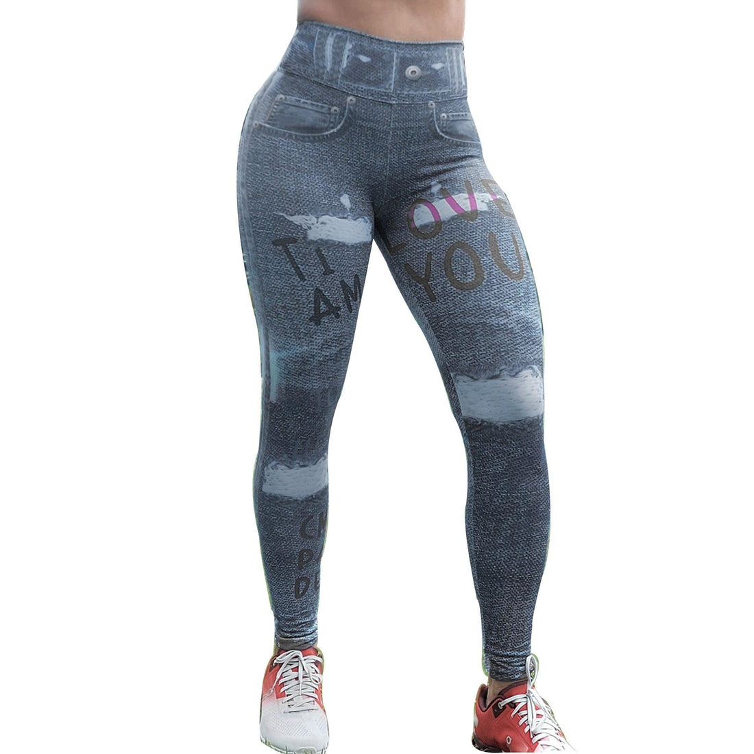 Women’s Cute Elegant Workout Yoga Tummy Control Leggings