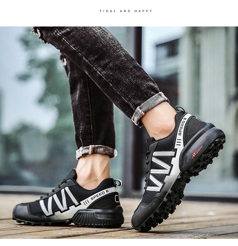 Cycling Men's Waterproof Outdoor Hiking Sneakers