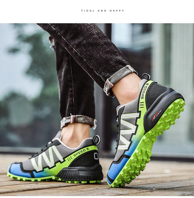 Cycling Men's Waterproof Outdoor Hiking Sneakers