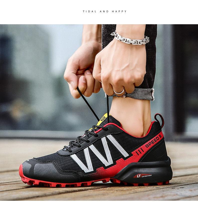 Cycling Men's Waterproof Outdoor Hiking Sneakers