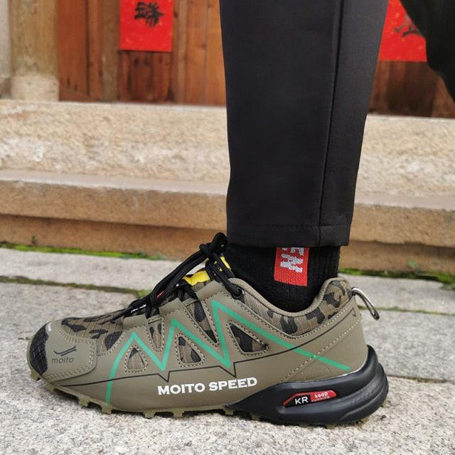 Cycling Men's Waterproof Outdoor Hiking Sneakers