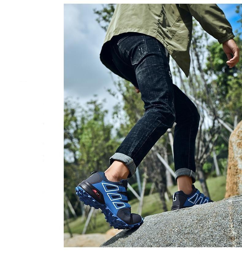 Cycling Men's Waterproof Outdoor Hiking Sneakers