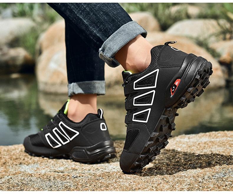 Cycling Men's Waterproof Outdoor Hiking Sneakers