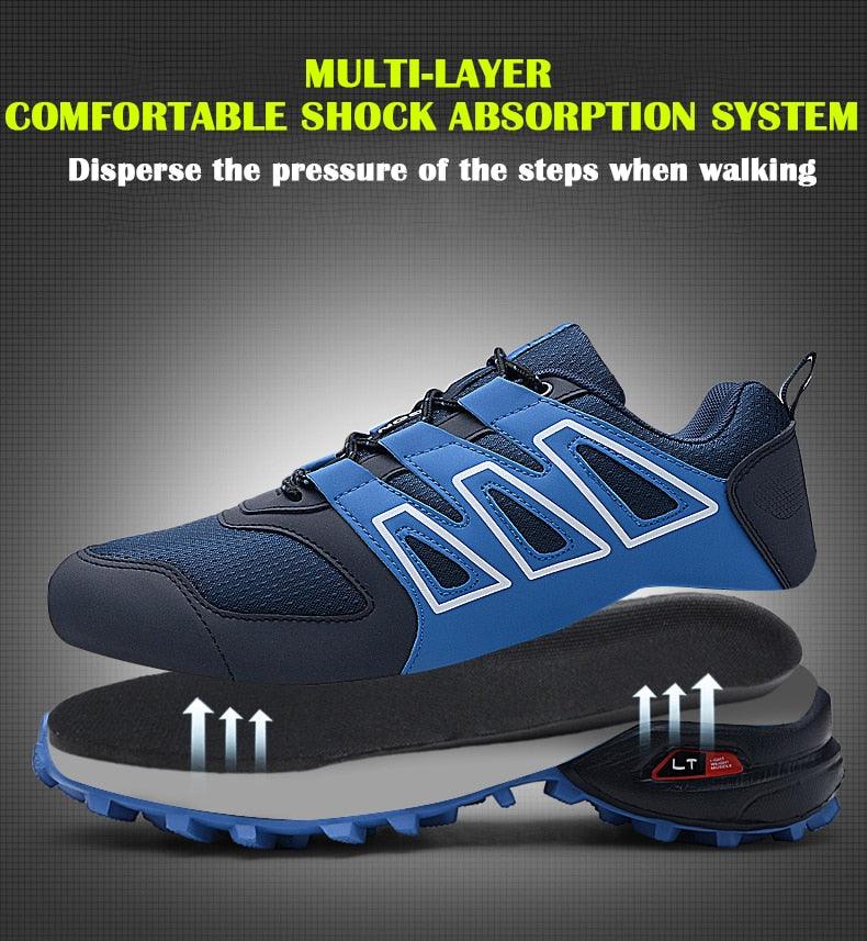 Cycling Men's Waterproof Outdoor Hiking Sneakers