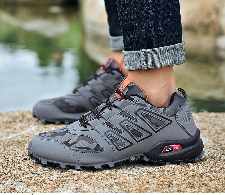 Cycling Men's Waterproof Outdoor Hiking Sneakers