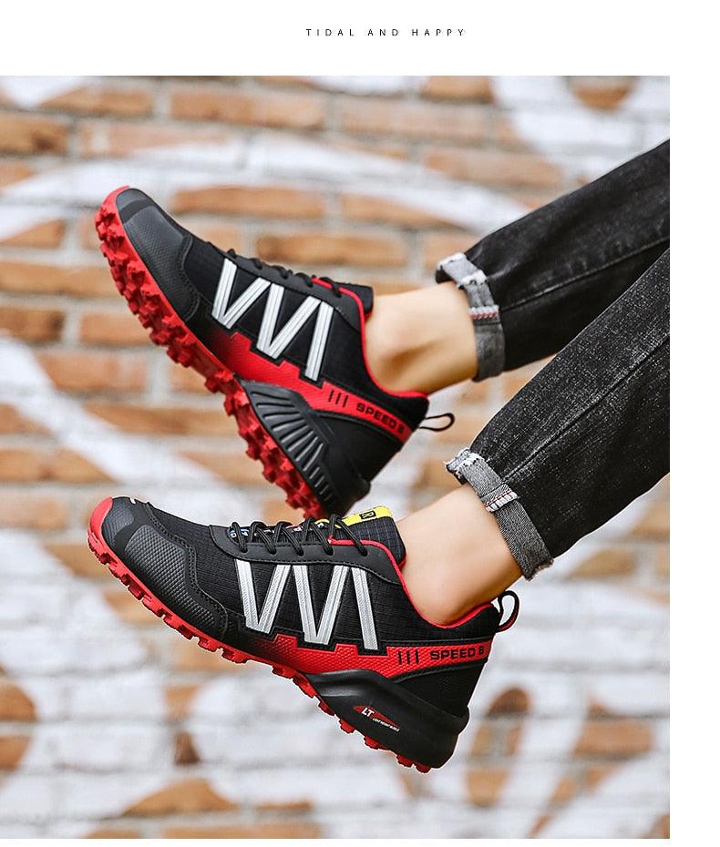 Cycling Men's Waterproof Outdoor Hiking Sneakers