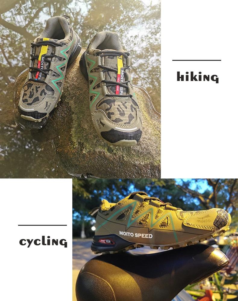 Cycling Men's Waterproof Outdoor Hiking Sneakers