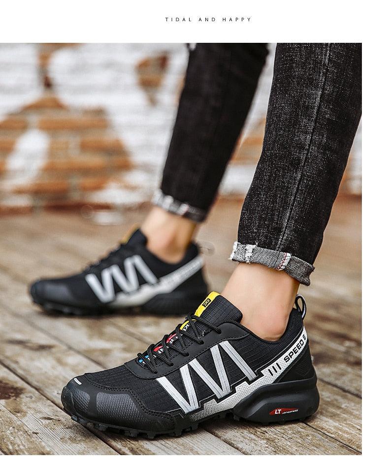 Cycling Men's Waterproof Outdoor Hiking Sneakers