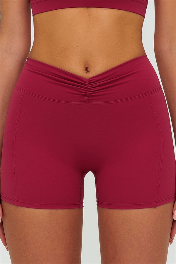Women's The Lushness Long Sleeve Crop Top Shorts 2-Piece Set
