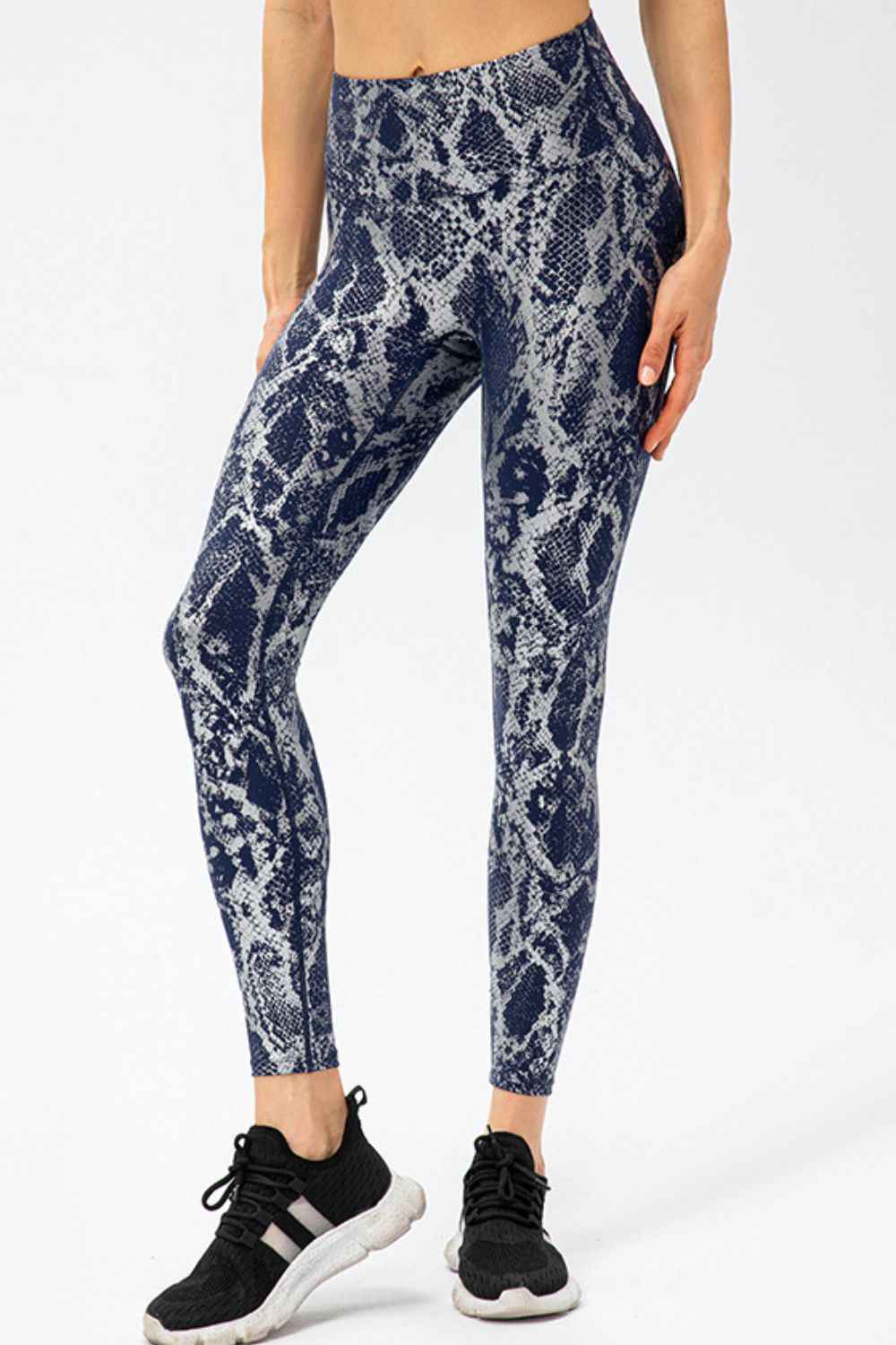Women's Slim Fit Animal Print Sports Leggings