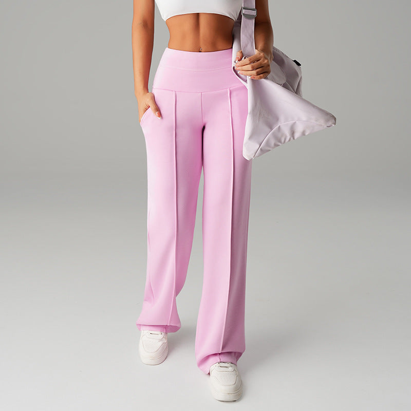 Women’s High Waisted Loose Fitting Wide Leg Sweatpants