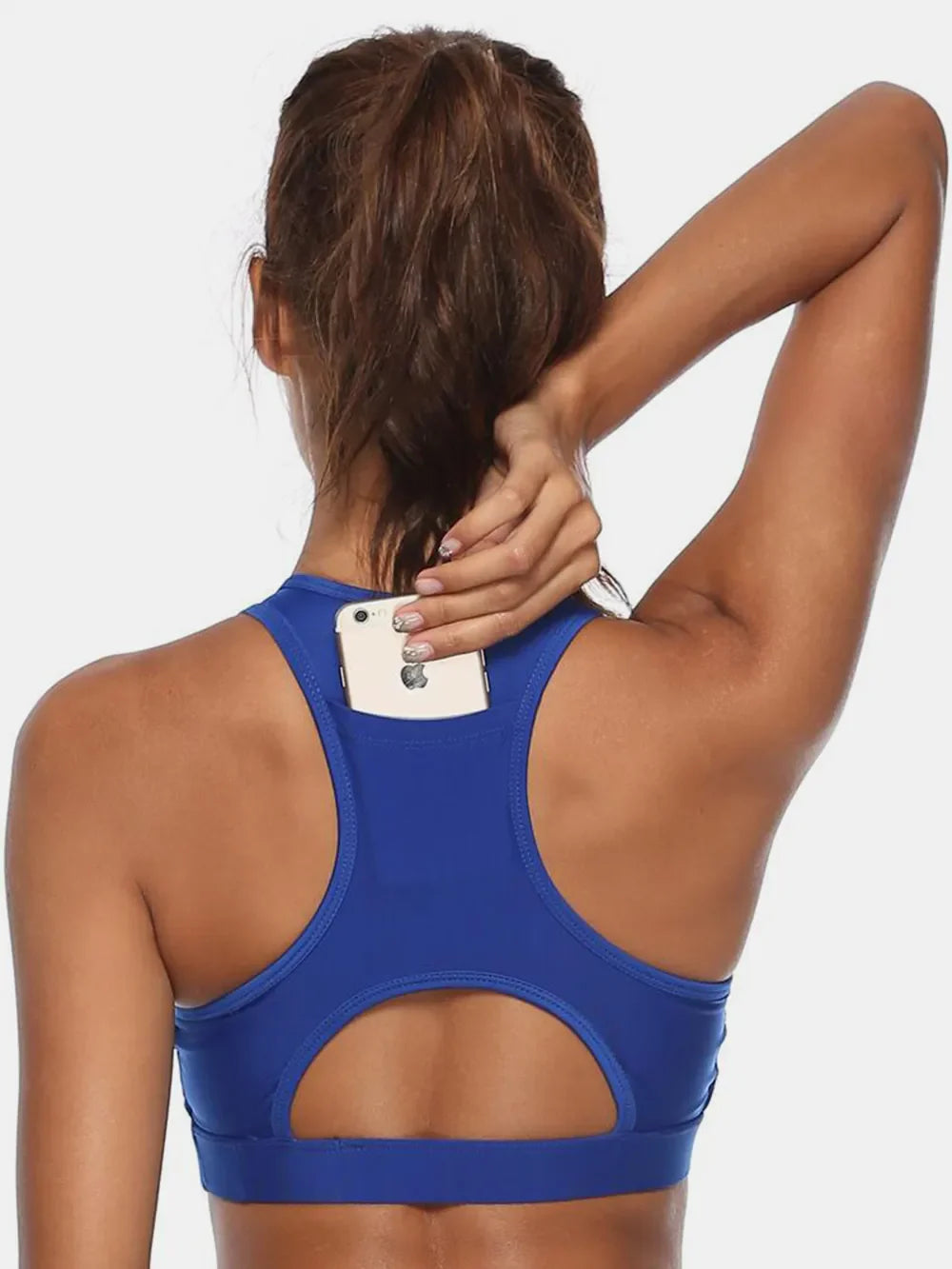 Women's Cutout Scoop Neck Active Tank
