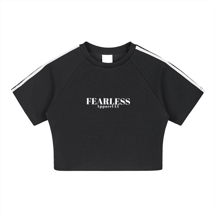 Women's Fearless Apparel Line – Taped Cooling Performance Crop Top