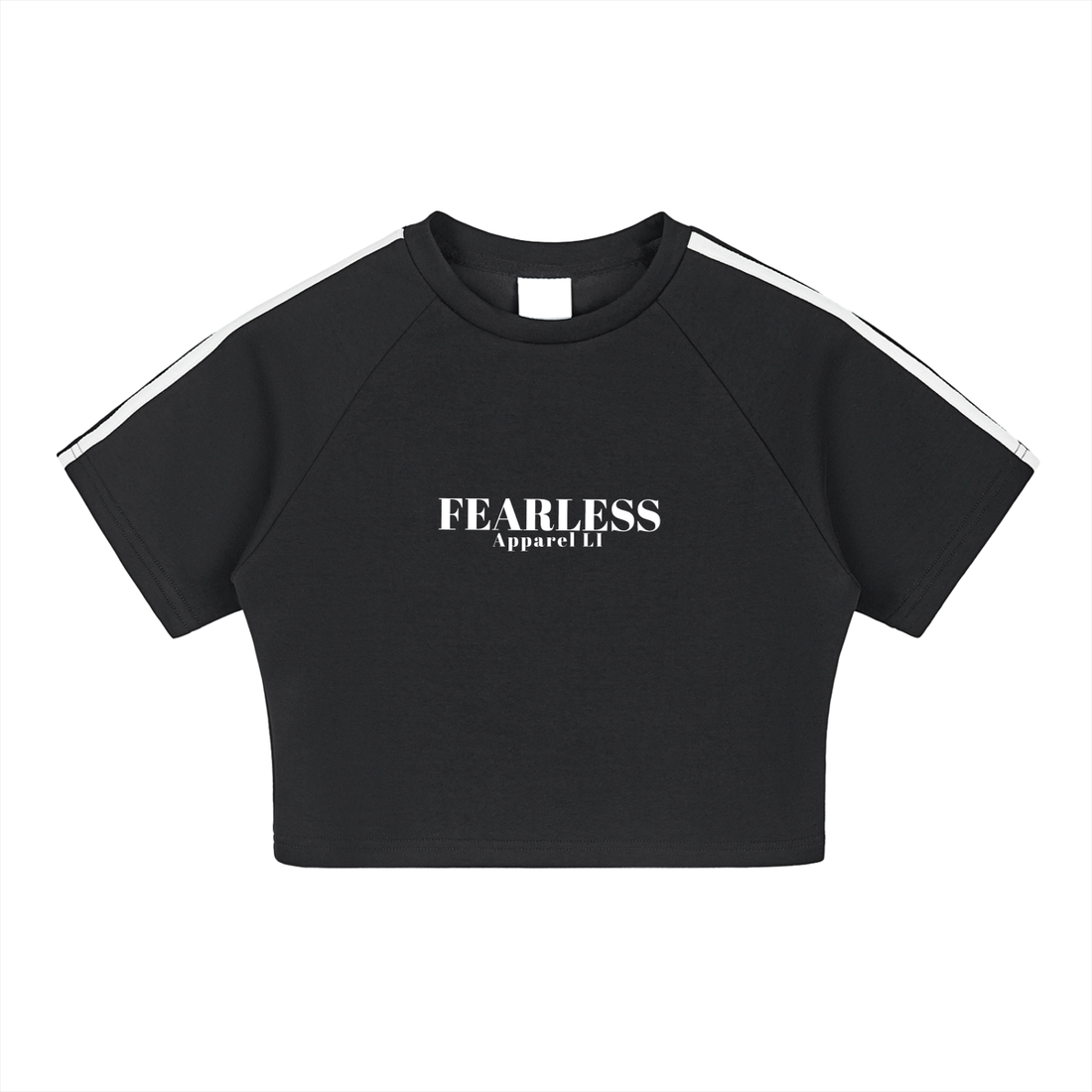 Women's Fearless Apparel Line – Taped Cooling Performance Crop Top