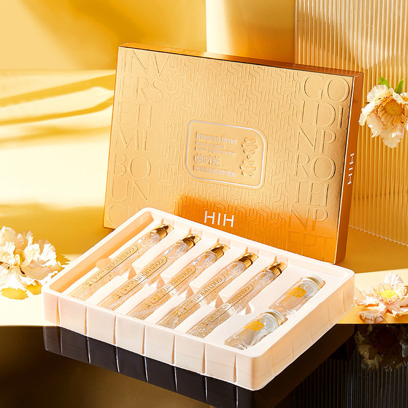 Gold Protein Peptide Liquid Essence Skin Care Product Kit
