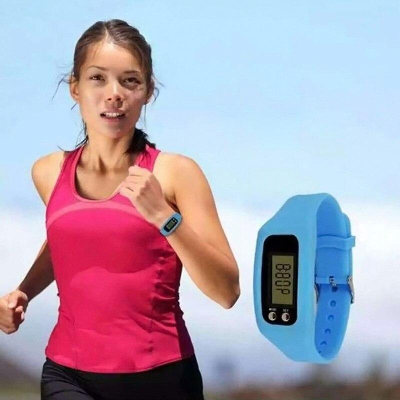 Digital LCD Pedometer Calorie Counter Sport Watch Fitness Tracker