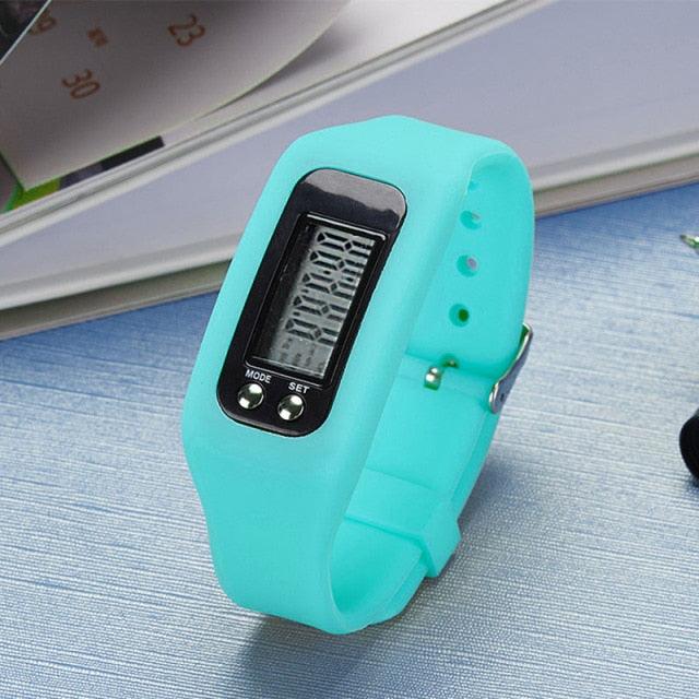 Digital LCD Pedometer Calorie Counter Sport Watch Fitness Tracker