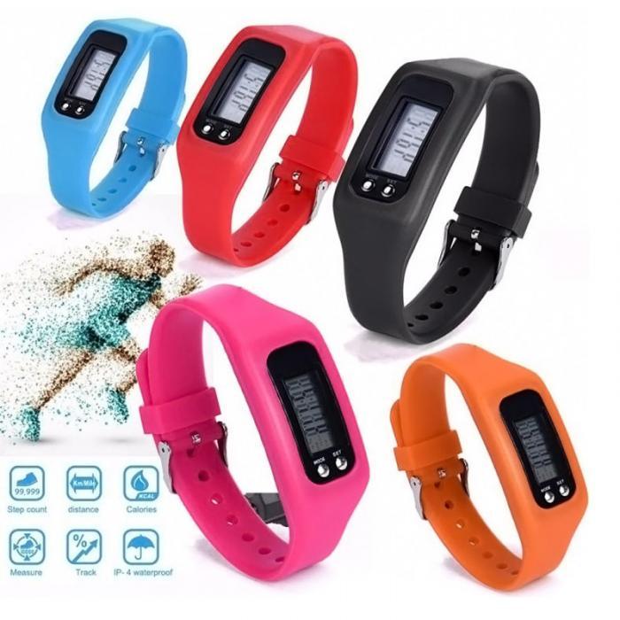 Digital LCD Pedometer Calorie Counter Sport Watch Fitness Tracker
