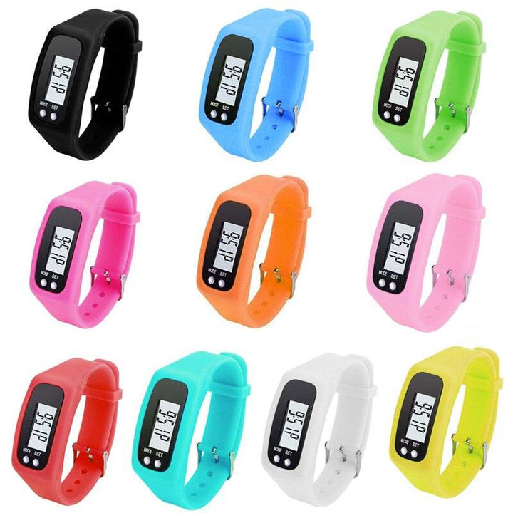 Digital LCD Pedometer Calorie Counter Sport Watch Fitness Tracker