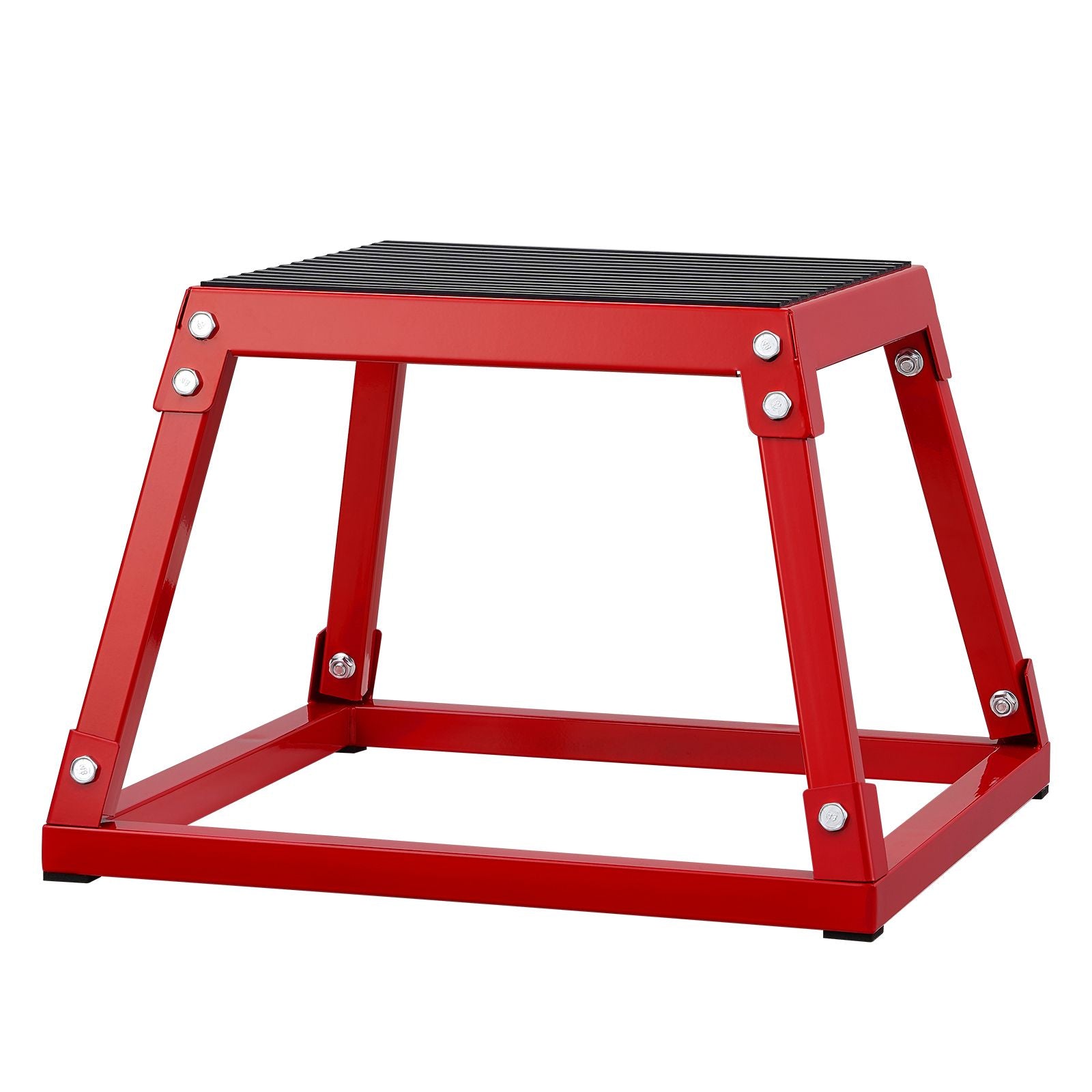 Plyometric Anti-Slip 12 inch Jump Box, Steel Plyometric Platform and Jumping Agility Box