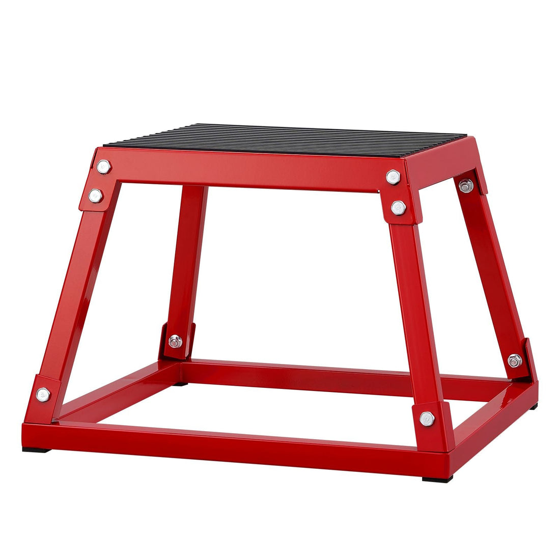 Plyometric Anti-Slip 12 inch Jump Box, Steel Plyometric Platform and Jumping Agility Box