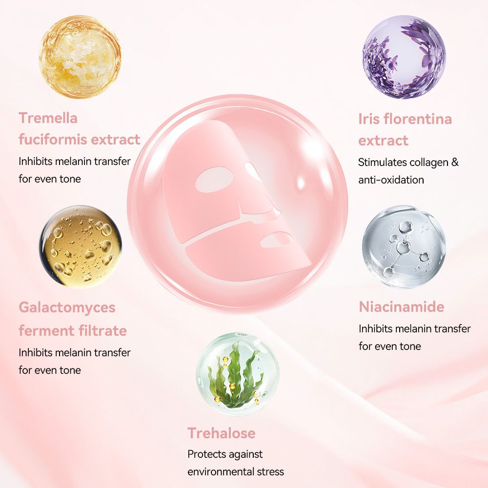 5 SHEETS/BOX Deep Collagen Anti Wrinkle Lifting Mask